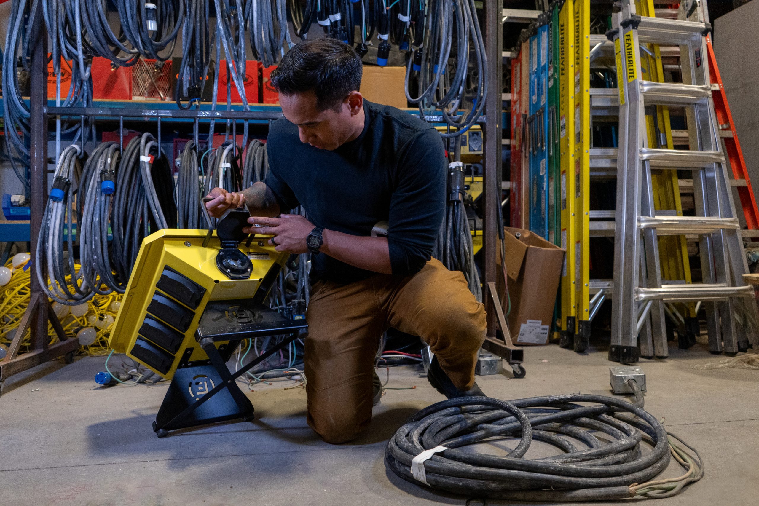 Troubleshooting a tripping breaker by Crew Electrical Services in Lake Bonavista