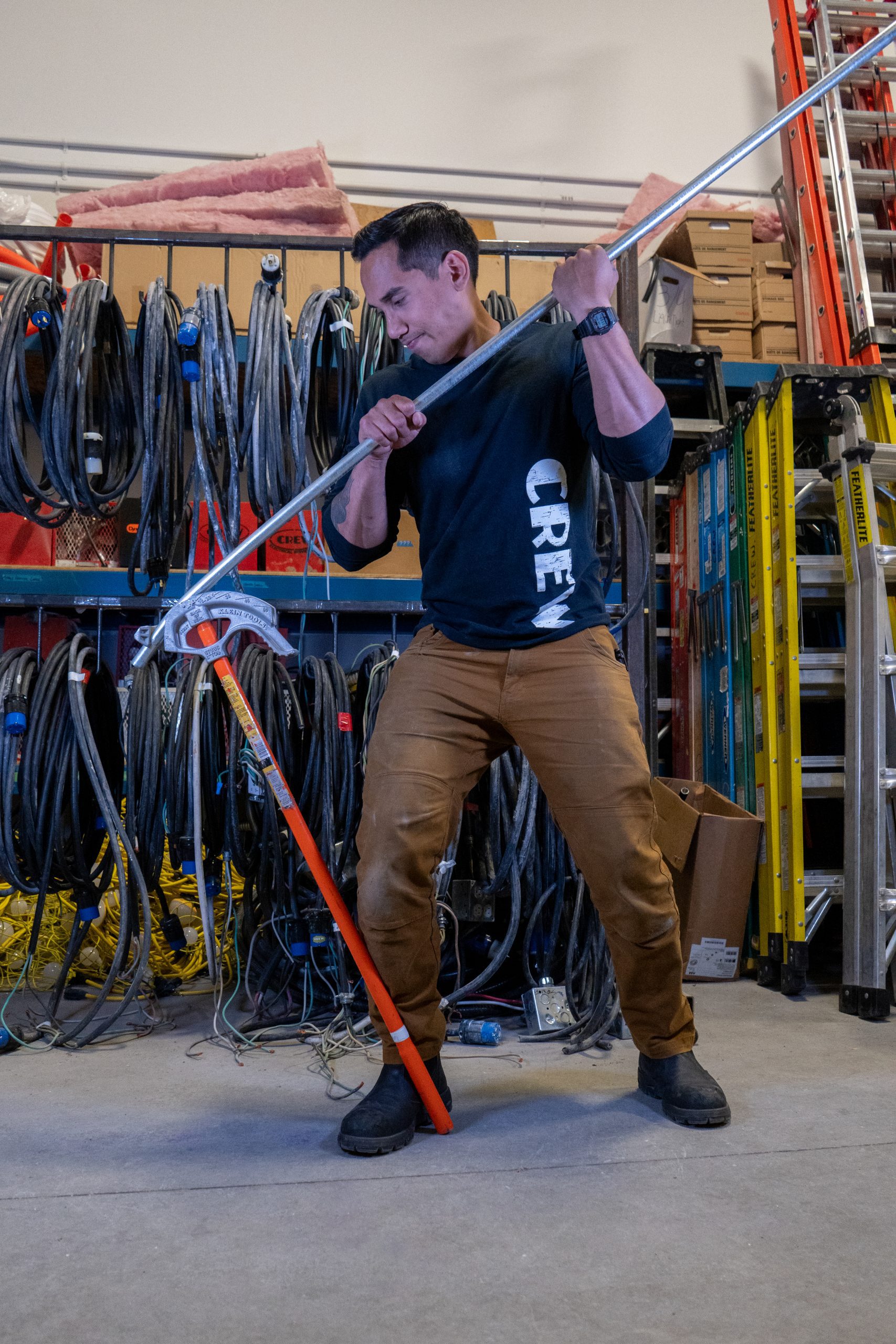 Crew Electrical Services surge protection installation in Airdrie residence