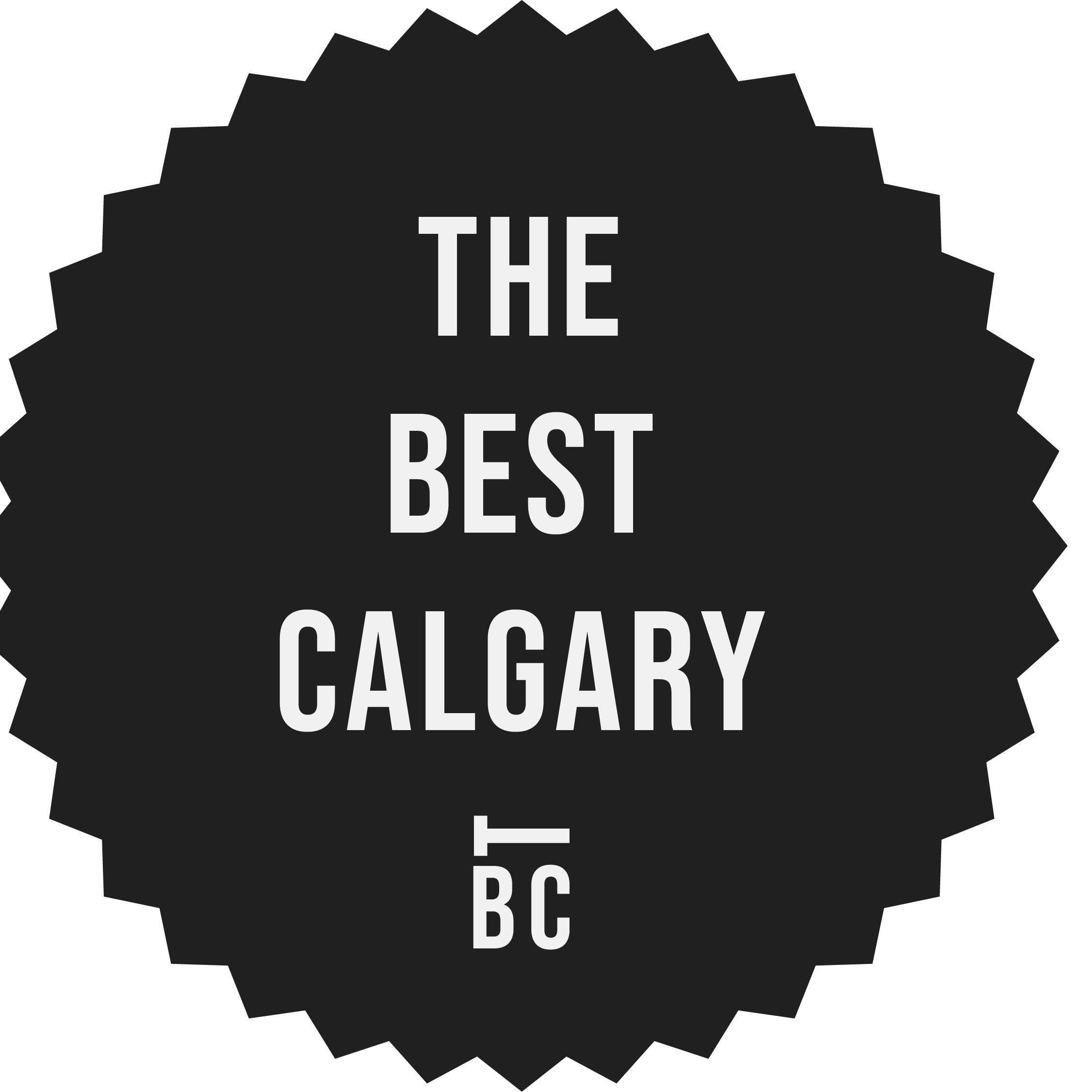 The Best Calgary Badge